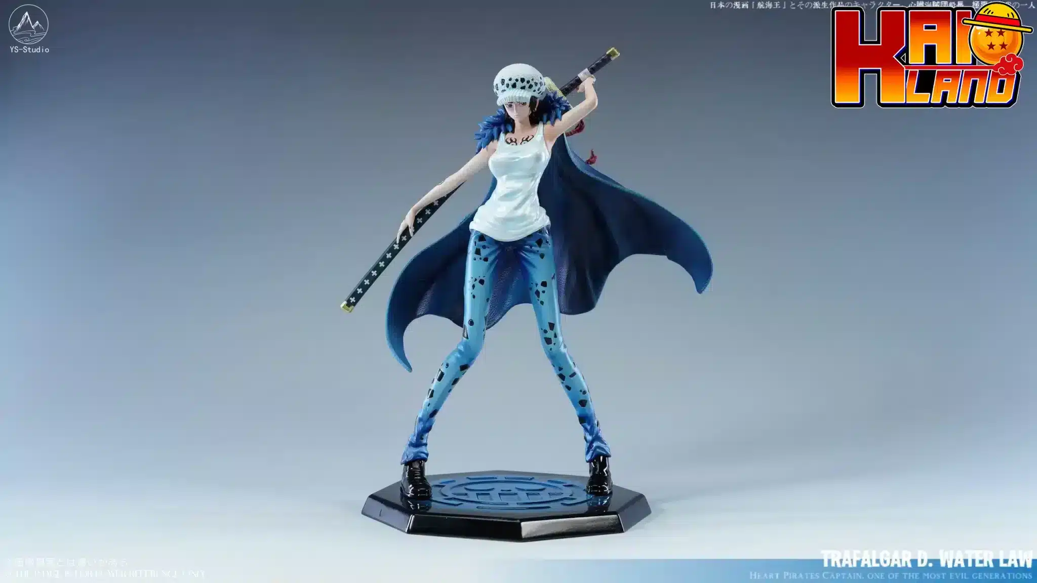One Piece YS Studio Trafalgar D Water Law Female Resin Statue