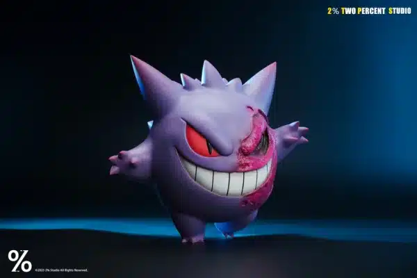Pokemon 2 Studio Gengar Resin Statue 2