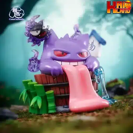 Pokemon Come On Studio Bath Gengar Resin Statue