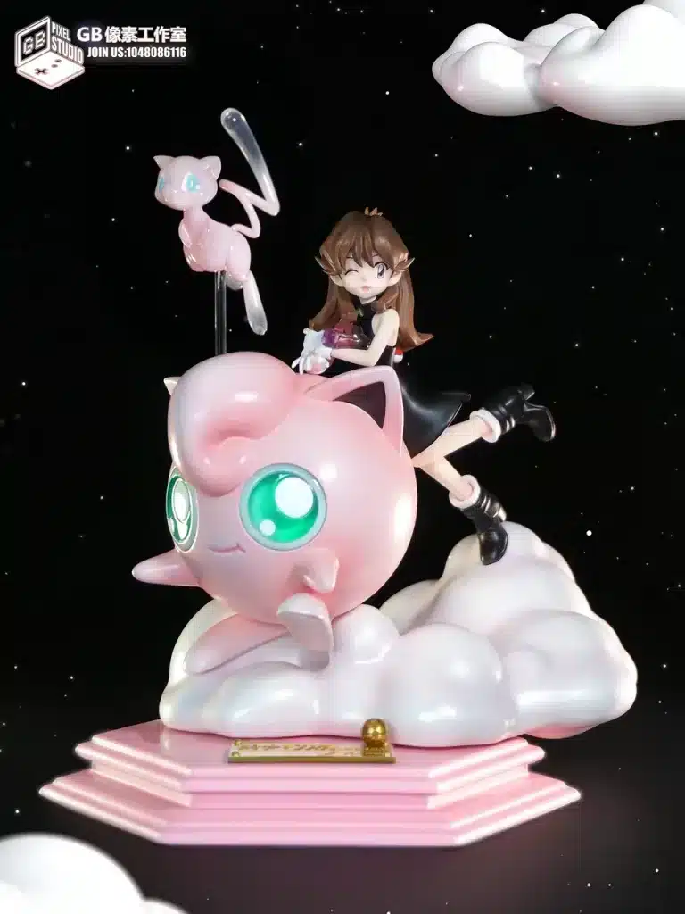 Pokemon GB Pixel Studio Jigglypuff Resin Statue