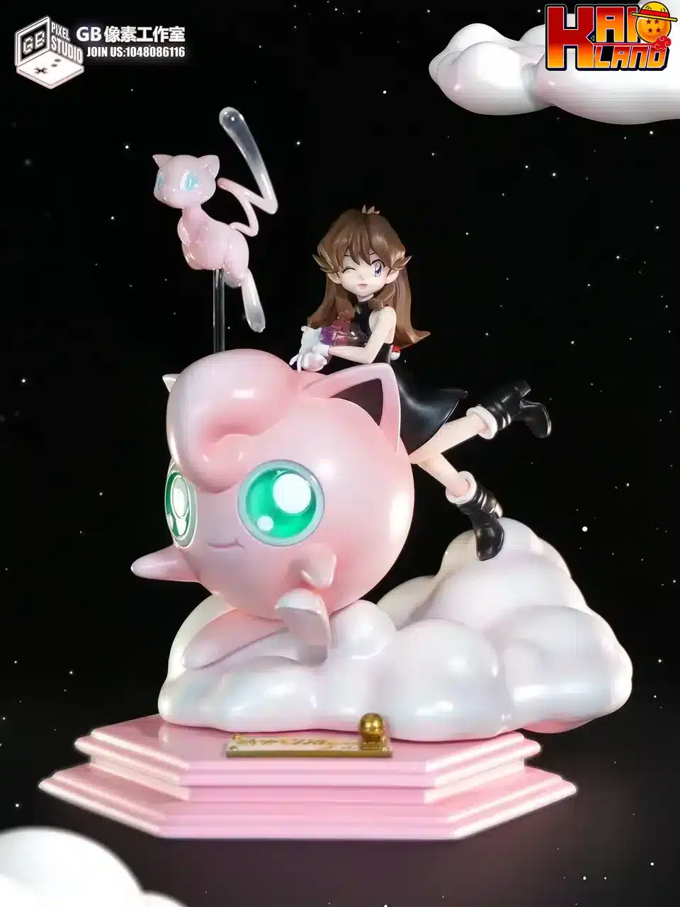 Pokemon GB Pixel Studio Jigglypuff Resin Statue