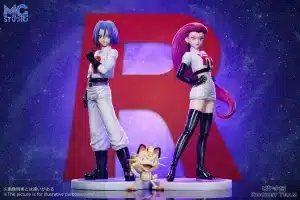 Pokemon MG Studio Team Rocket Resin Statue