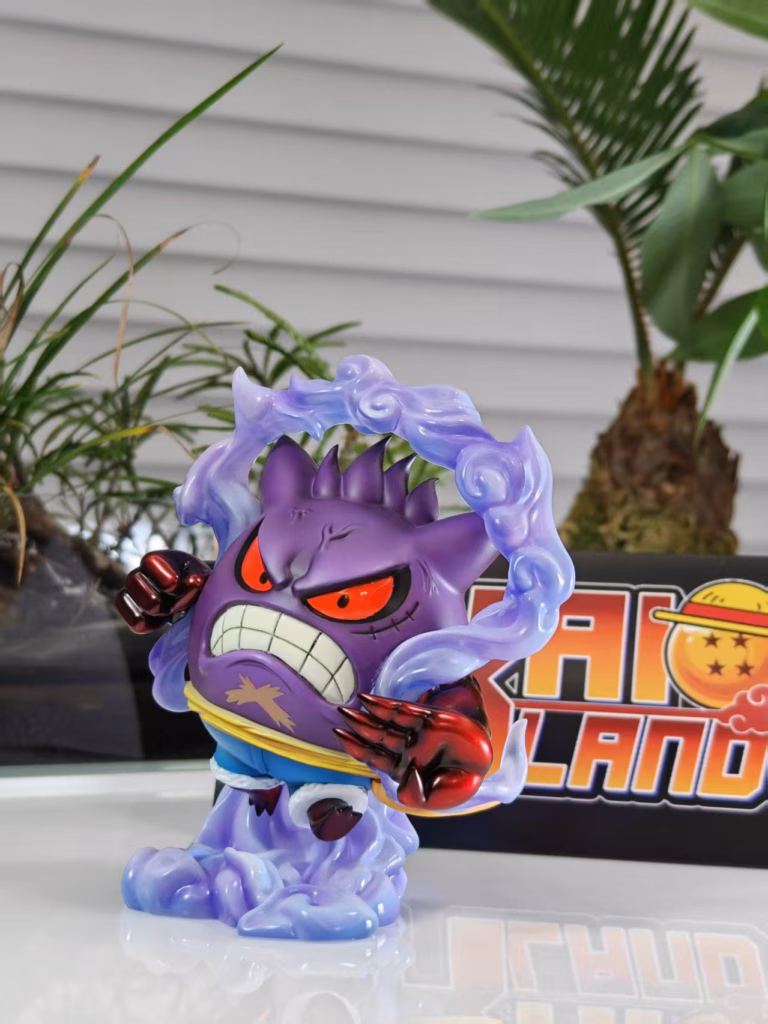 Pokemon NIUZI Studio Gear 4 Gengar Resin Statue