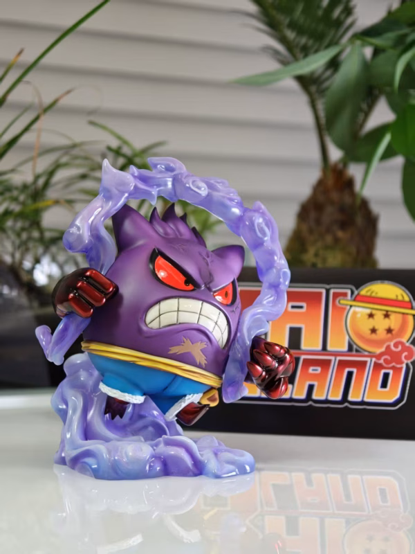 Pokemon NIUZI Studio Gear 4 Gengar Resin Statue 2 1