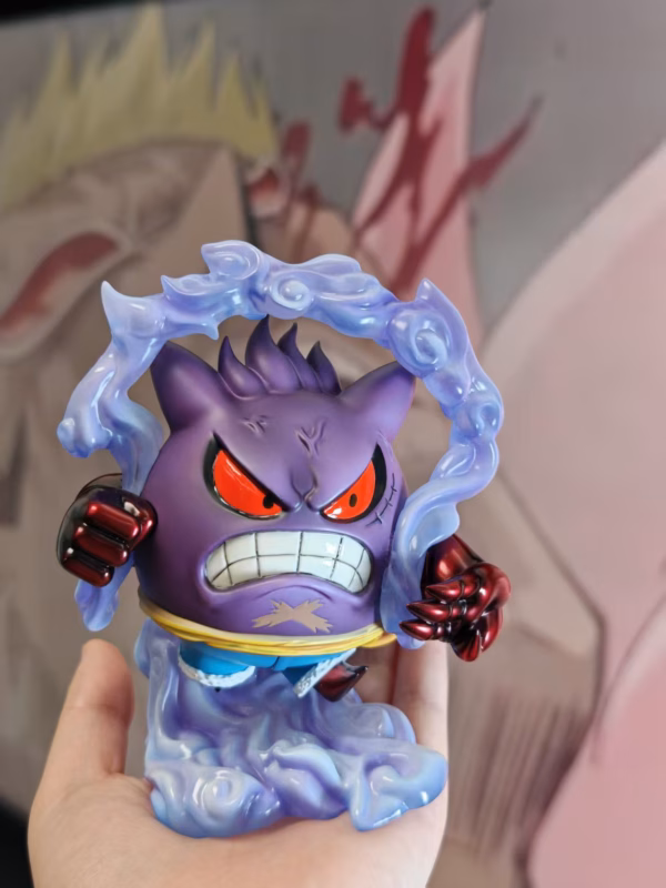 Pokemon NIUZI Studio Gear 4 Gengar Resin Statue 6