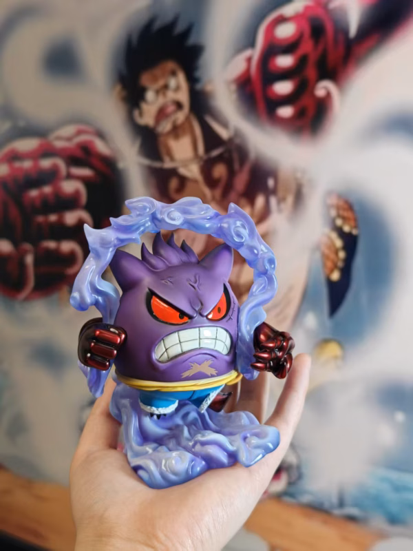 Pokemon NIUZI Studio Gear 4 Gengar Resin Statue 8