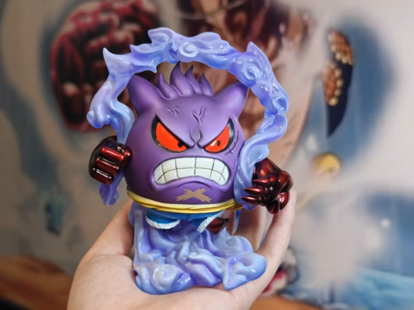 Pokemon NIUZI Studio Gear 4 Gengar Resin Statue 9