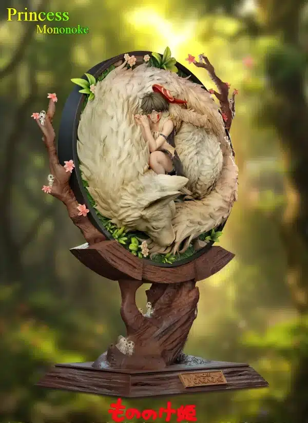 Princess Mononoke Chao She Studio Princess Mononoke Resin Statue 2