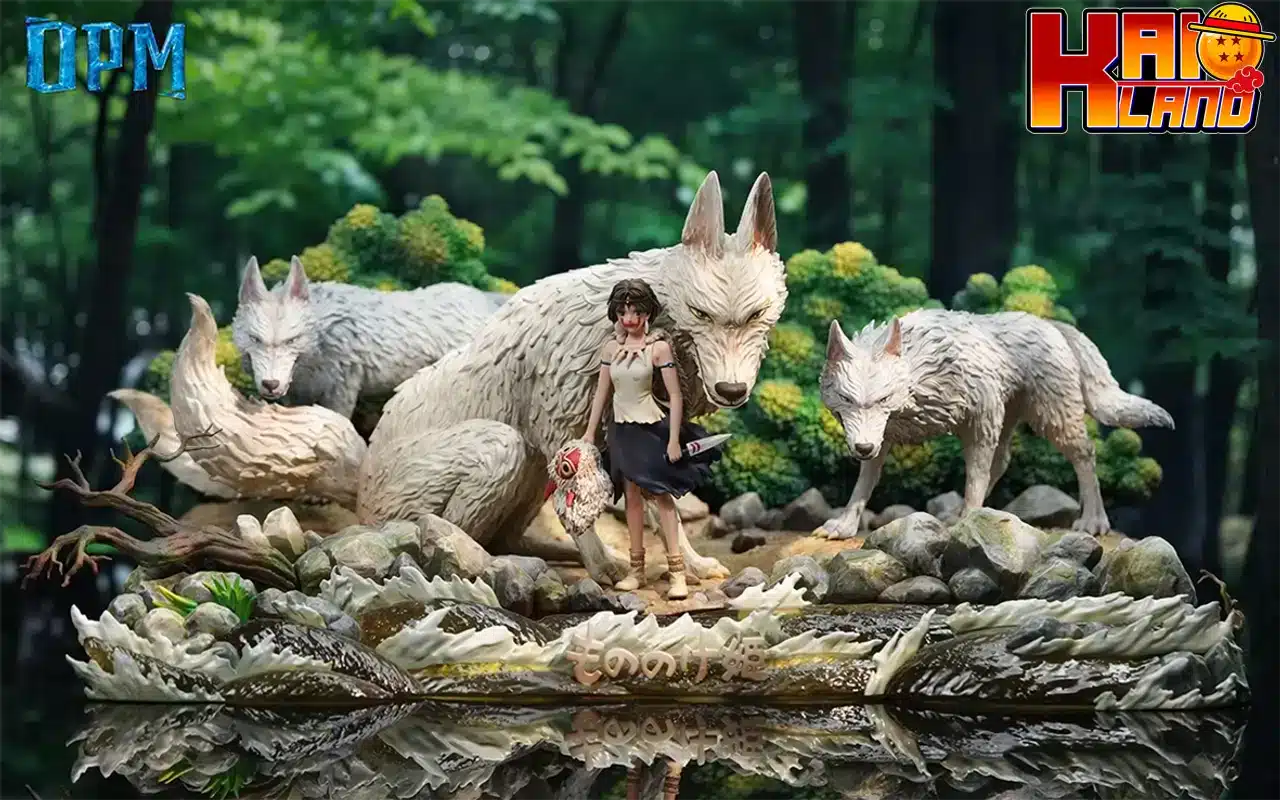 Princess Mononoke OPM Studio Princess Mononoke Resin Statue