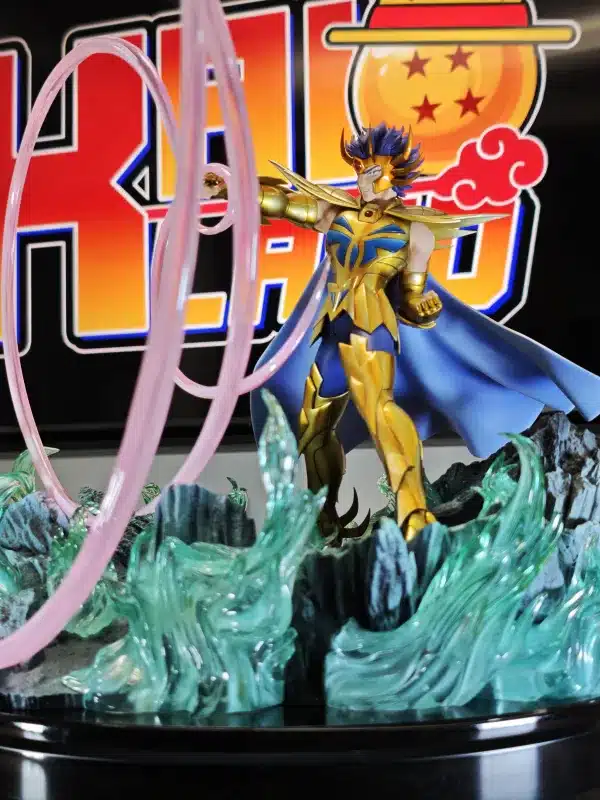 Saint Seiya Zodiakos Studio Gold Saint Deathmask Licensed Resin Statue 99 min