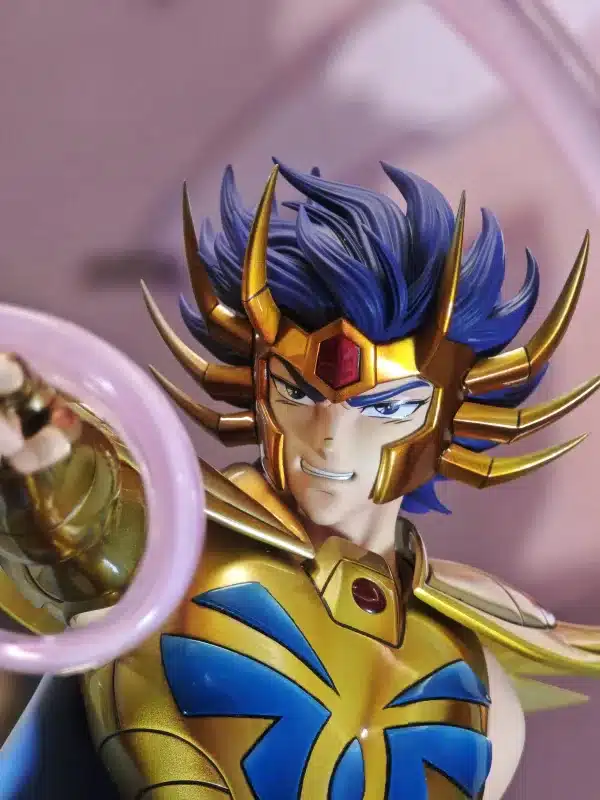 Saint Seiya Zodiakos Studio Gold Saint Deathmask Licensed Resin Statue 99999 min