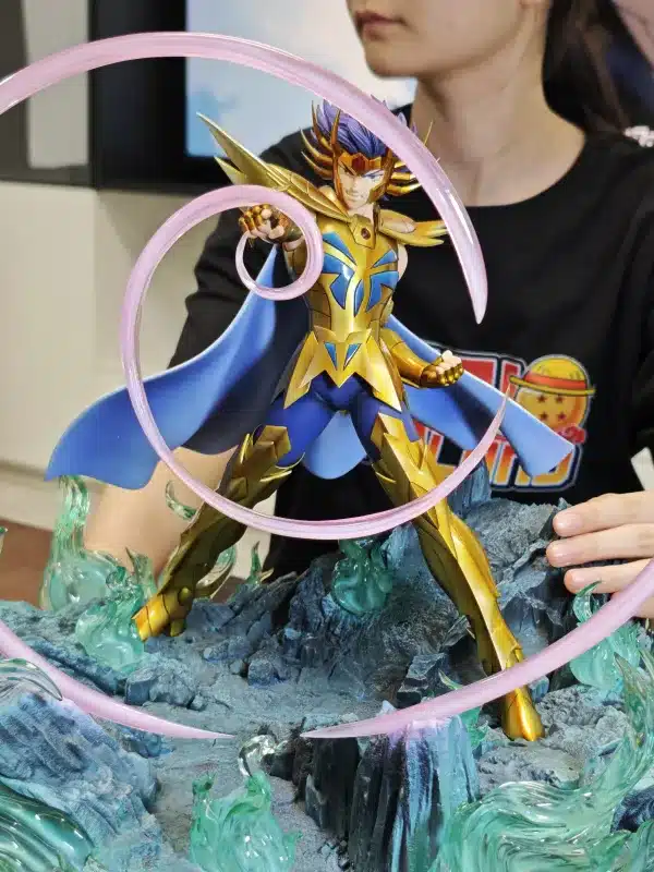 Saint Seiya Zodiakos Studio Gold Saint Deathmask Licensed Resin Statue 999999 min