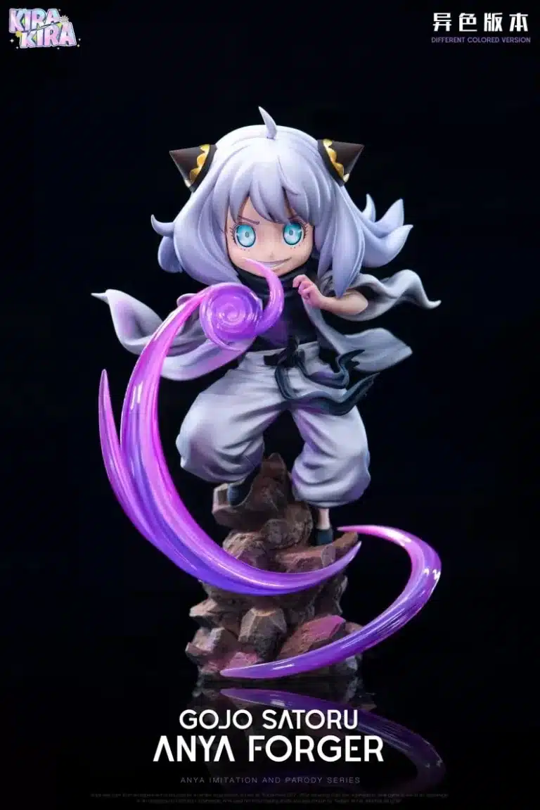 Spy x Family KiraKira Studio Anya Cos Satoru Gojo Resin Statue