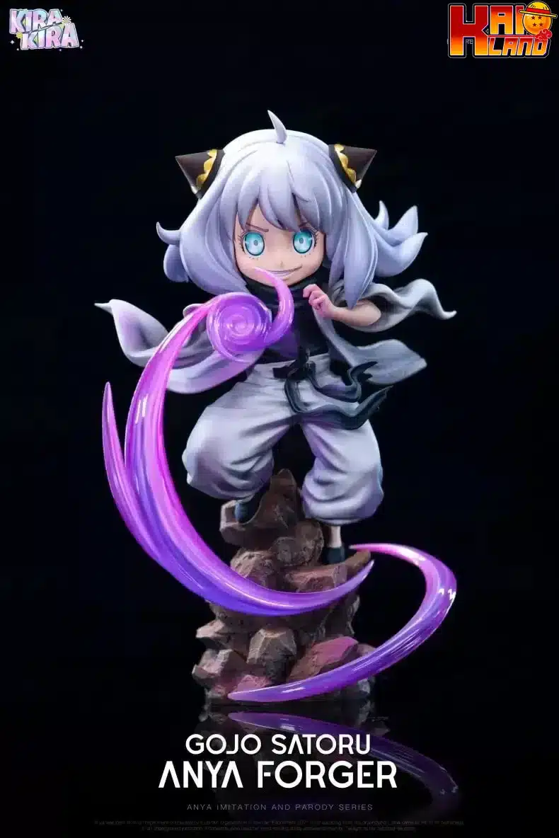 Spy x Family KiraKira Studio Anya Cos Satoru Gojo Resin Statue