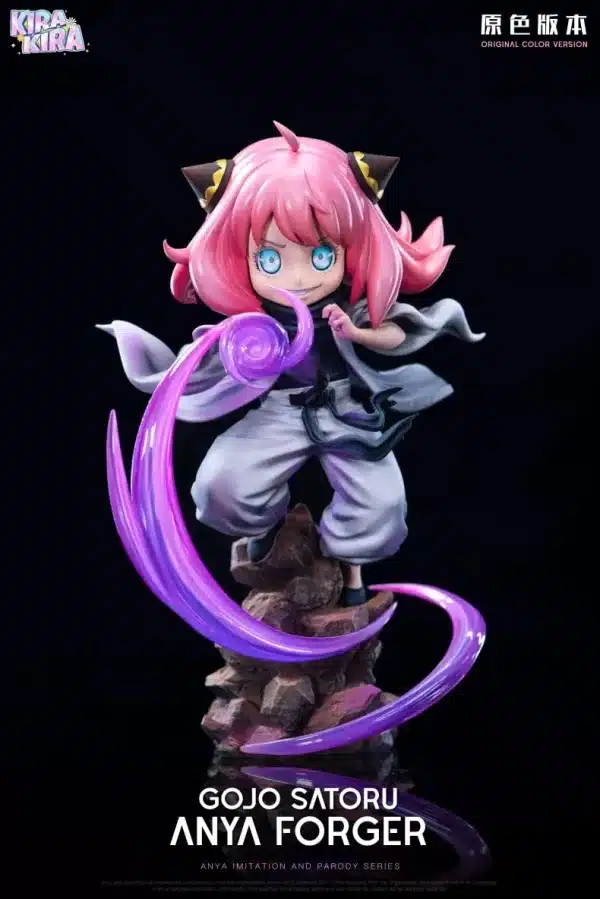 Spy of Family KiraKira Studio Anya Cos Satoru Gojo Resin Statue 2 min