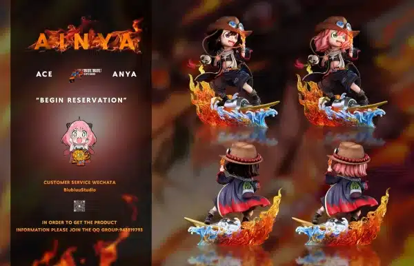 Spy x Family Biubiu Studio Anya Series Cos Ace Resin Statue 4