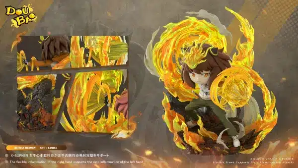 Spy x Family Doubao Studio Anya Cos Sawada Tsunayoshi Resin Statue 2