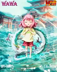 Spy x Family WAWA Studio Anya Forger x Spirited Away Resin Statue
