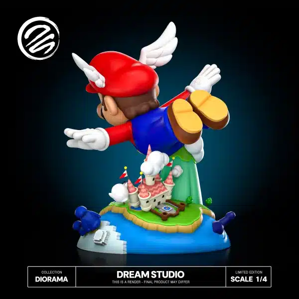 Super Mario Dream Studio Mario Diorama Resin Statue 99