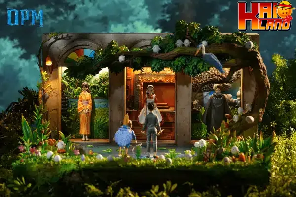 The Boy and the Heron OPM Studio The Boy and the Heron Diorama Resin Statue 5