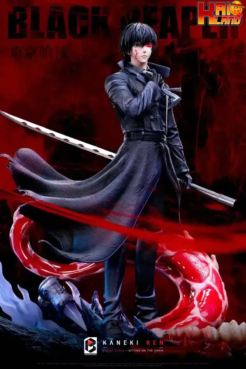 Tokyo Ghoul y Tokyo BW Studio Black Reaper Ken Kaneki Resin Statue
