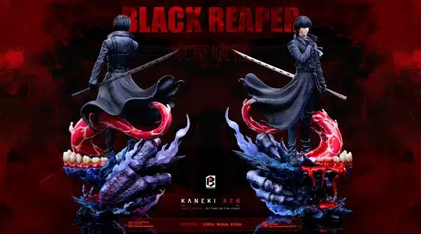 Tokyo Ghoul y Tokyo BW Studio Black Reaper Ken Kaneki Resin Statue 2 1
