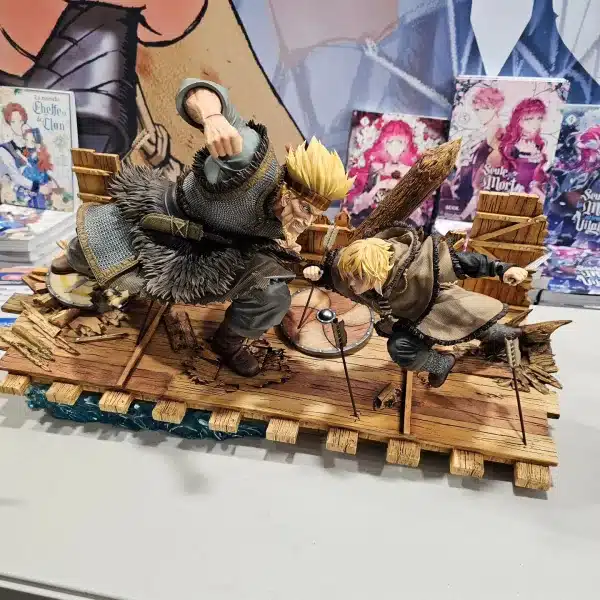 Vinland Saga Shinka Studio Thorkell vs Thorfinn Licensed Resin Statue 5