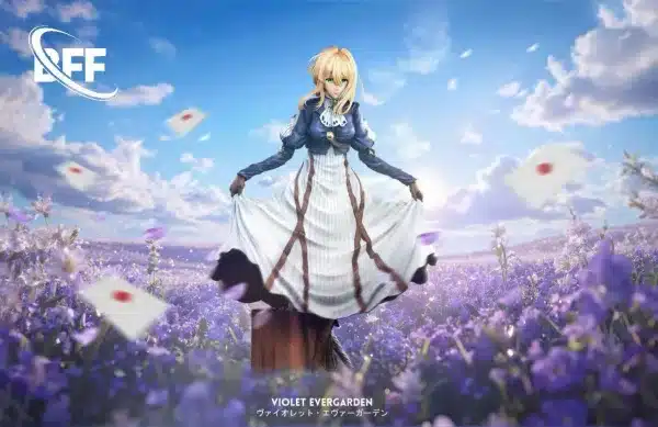 Violet Evergarden BFF Studio Violet Resin Statue 2