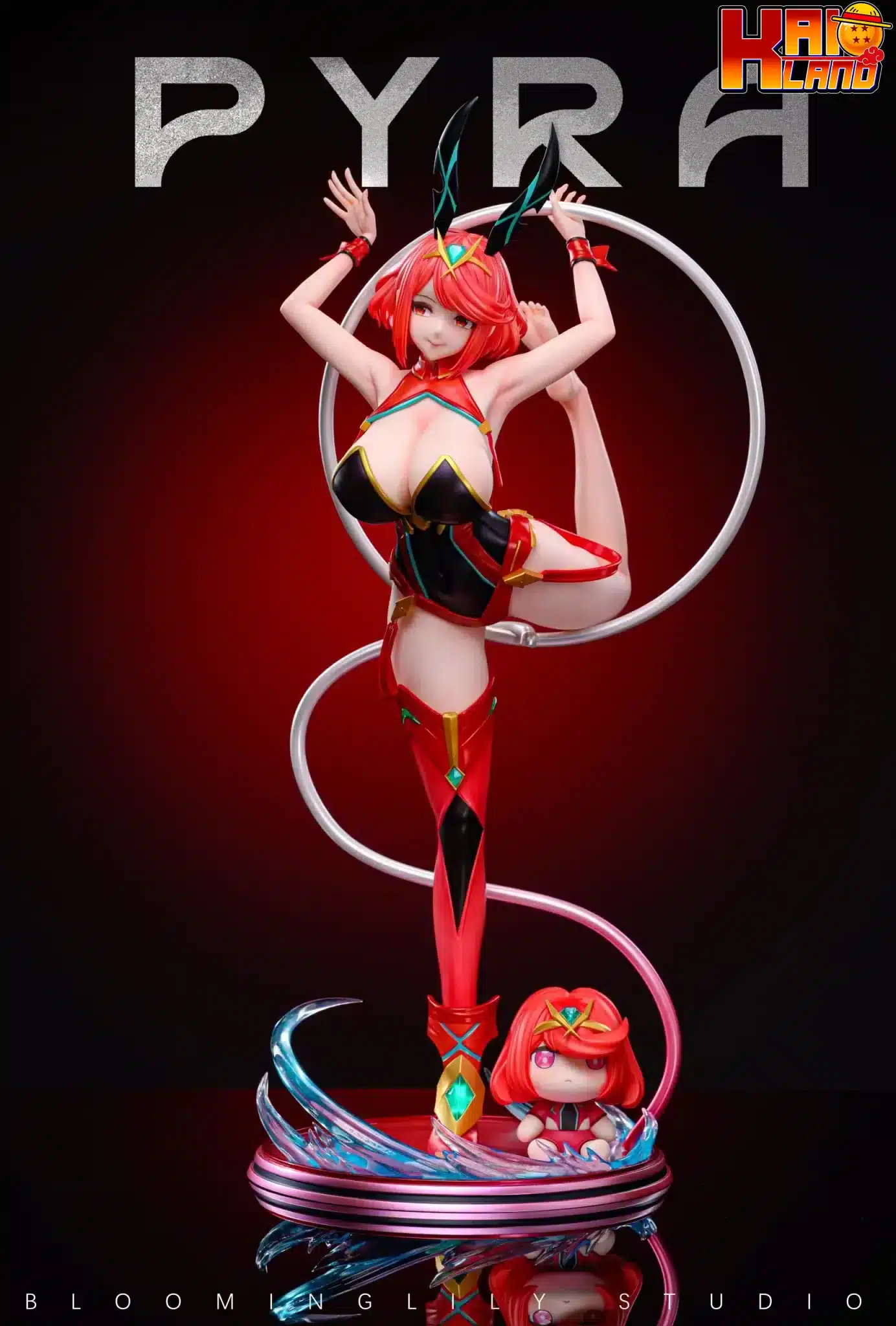 Xenoblade Chronicles Blooming Lily Studio Pyra Resin Statue