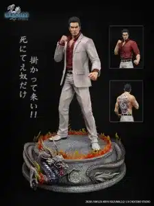 Yakuza Like a Dragon Chocobo Studio Yakuza Kazuma Kiryu Resin Statue