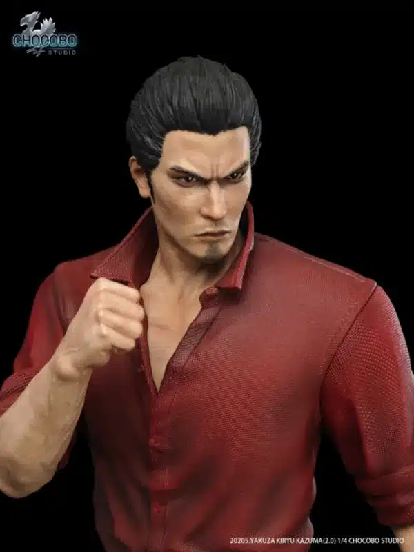 Yakuza Like a Dragon Chocobo Studio Yakuza Kazuma Kiryu Resin Statue 3