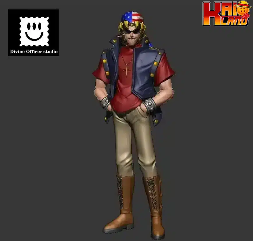 YuGiOh Divine Officer Studio Bandit Keith Resin Statue