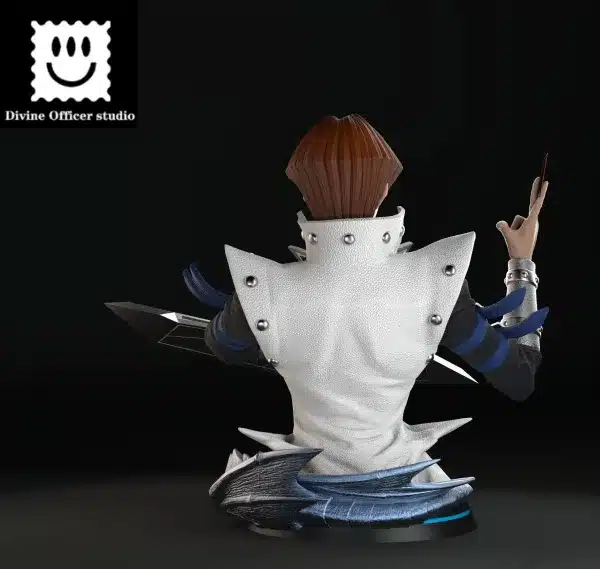 YuGiOh Divine Officer Studio Bust Seto Kaiba Resin Statue 4