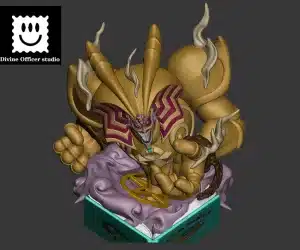 YuGiOh Divine Officer Studio Exodia Resin Statue