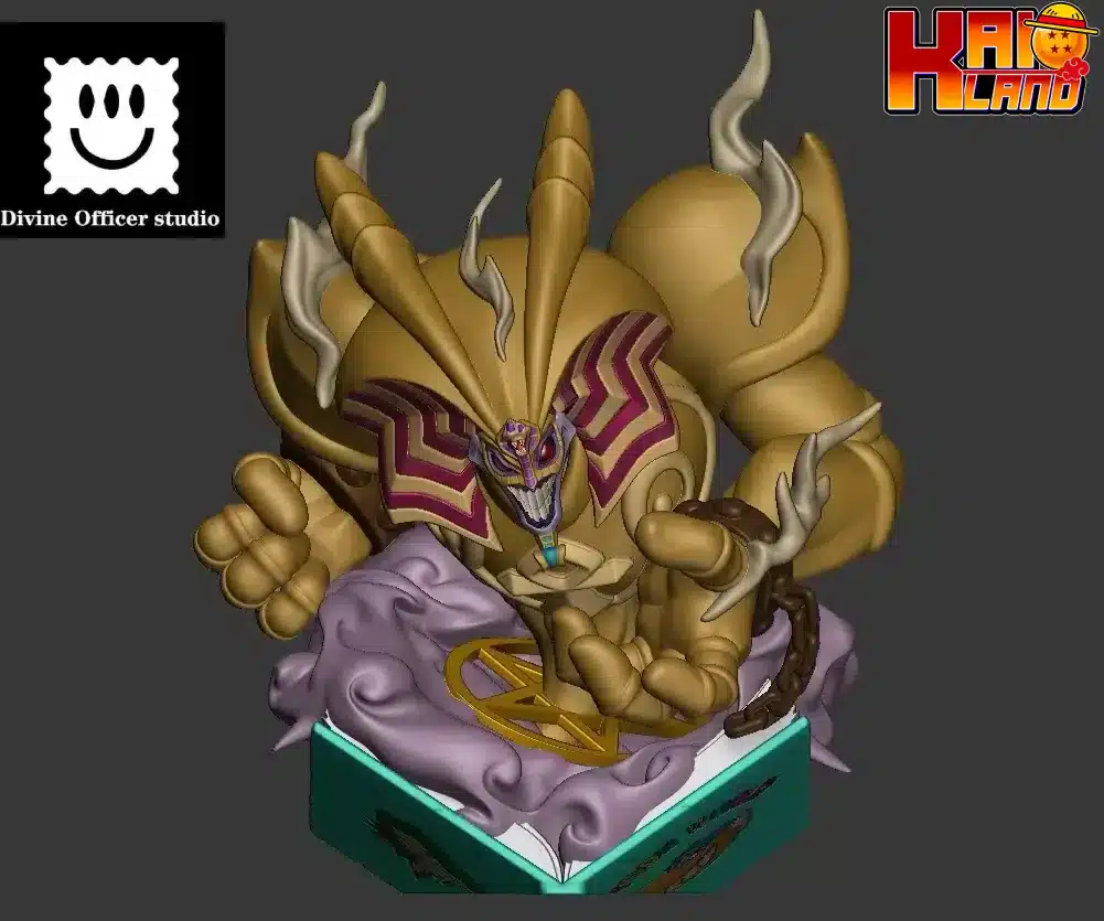 YuGiOh Divine Officer Studio Exodia Resin Statue