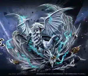 YuGiOh Duel Soul Studio The Summoning of Blue Eyes Spirit Dragon Resin Statue