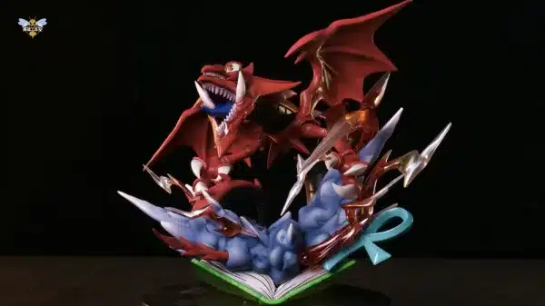 YuGiOh WASP Studio Egyptian God Slifer the Sky Dragon x The Winged Dragon of Ra x Obelisk the Tormentor Resin Statue 2