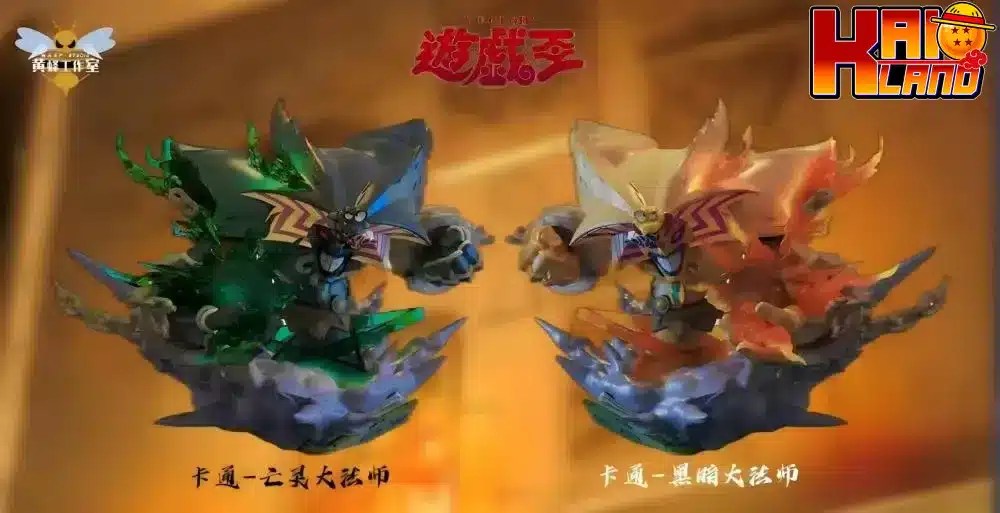 YuGiOh Wasp Studio Exodia x Exodia Necross Resin Statue