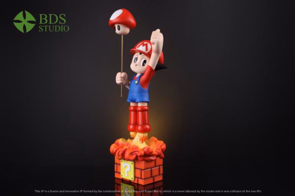 Astroboy BDS Studio Astro Boy Cos Mario Resin Statue 2