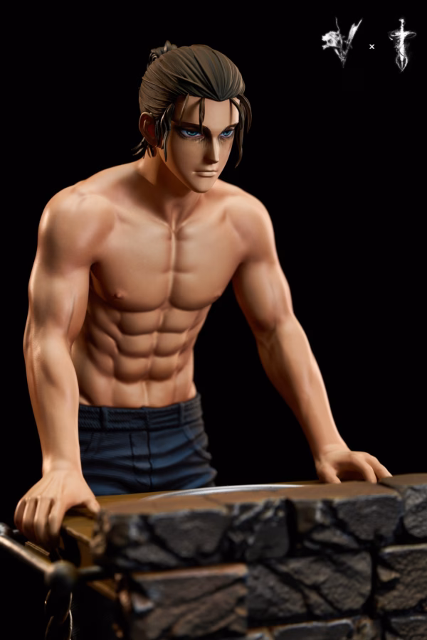 Attack On Titan Coordinate Studio x Damocles Studio Famous Scene Series Mirror Eren Resin Statue 1
