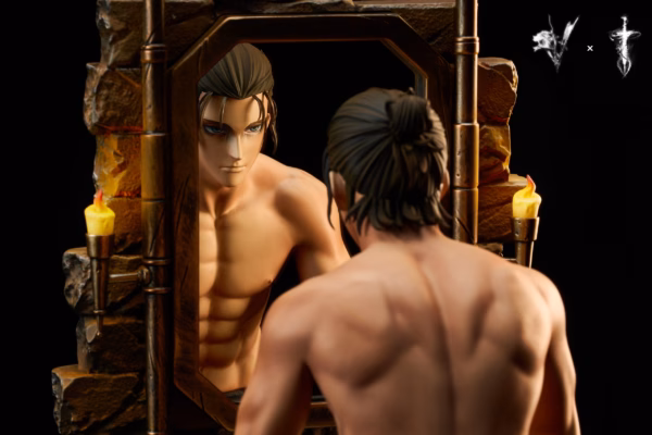 Attack On Titan Coordinate Studio x Damocles Studio Famous Scene Series Mirror Eren Resin Statue 2