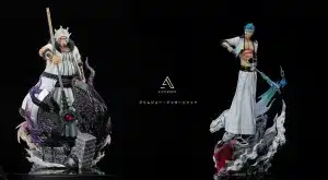Bleach AC Studio Grimmjow Jaegerjaques x Baraggan Louisenbairn Resin Statue