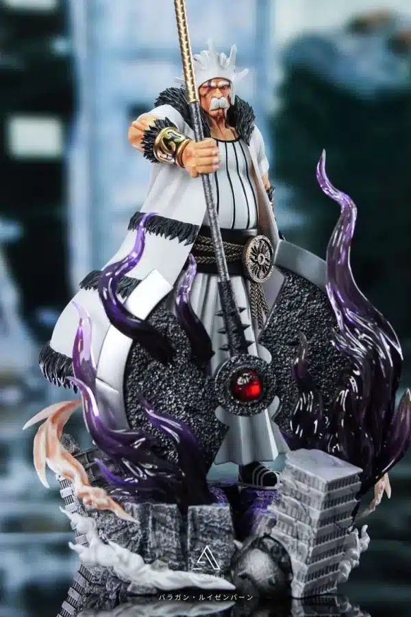 Bleach AC Studio Grimmjow Jaegerjaques x Baraggan Louisenbairn Resin Statue 5