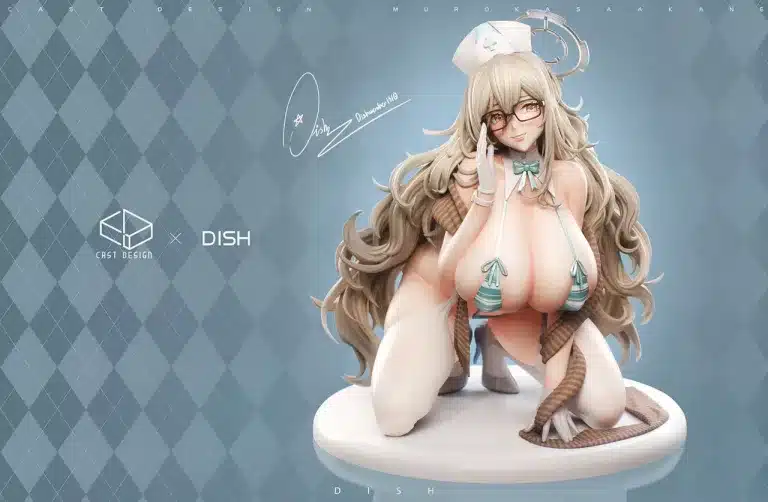 Blue Archive Cast Design X Dish Studio Murokasa Akane Resin Statue