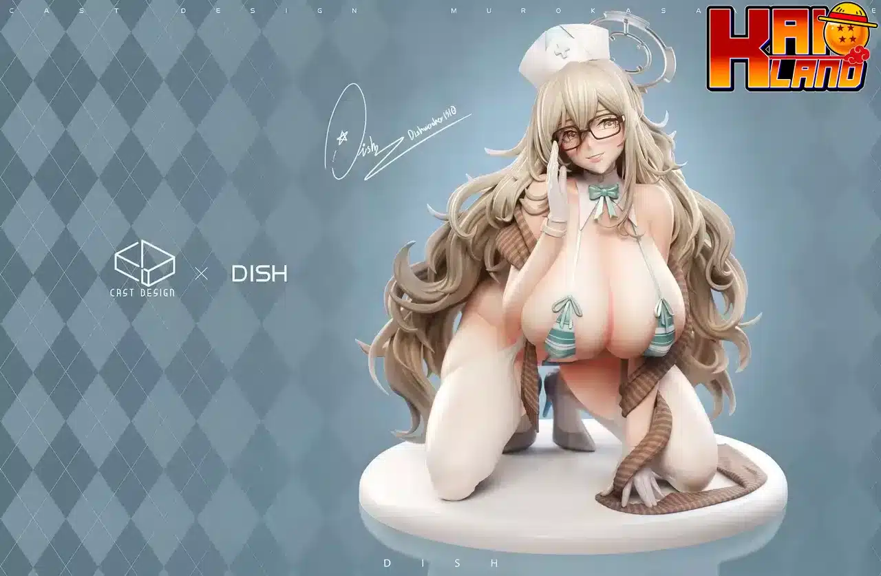 Blue Archive Cast Design X Dish Studio Murokasa Akane Resin Statue