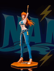 One Piece YuXing Studio x EQ Studio Nami Resin Statue