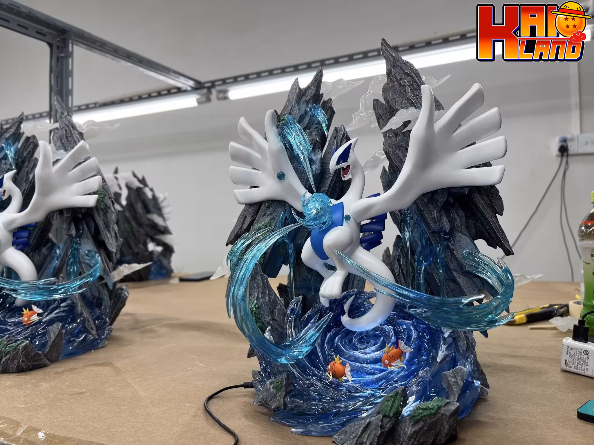 Pokemon Cybera Studio Legendary Lugia Resin Statue