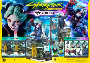 Cyberpunk Edgerunners Prime 1 Studio Rebecca Licensed Resin Statue