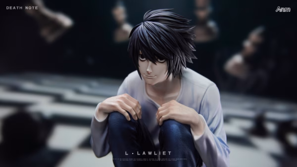 Death Note Anm Studio L Resin Statue 2