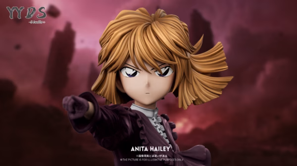 Detective Conan YYDS Studio Black Dress Ai Haibara Resin Statue 2